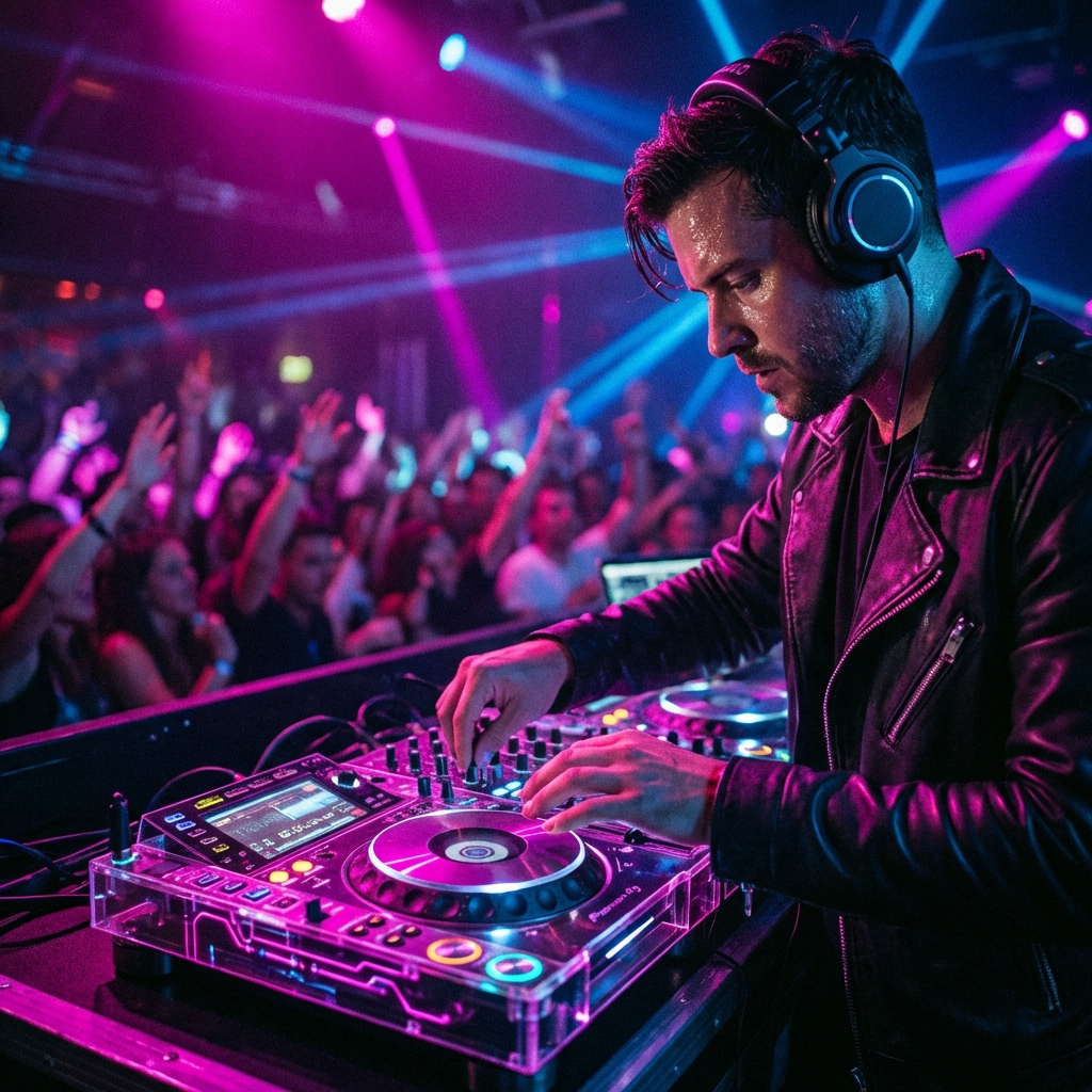 DJ Performing at Liquid Tampa